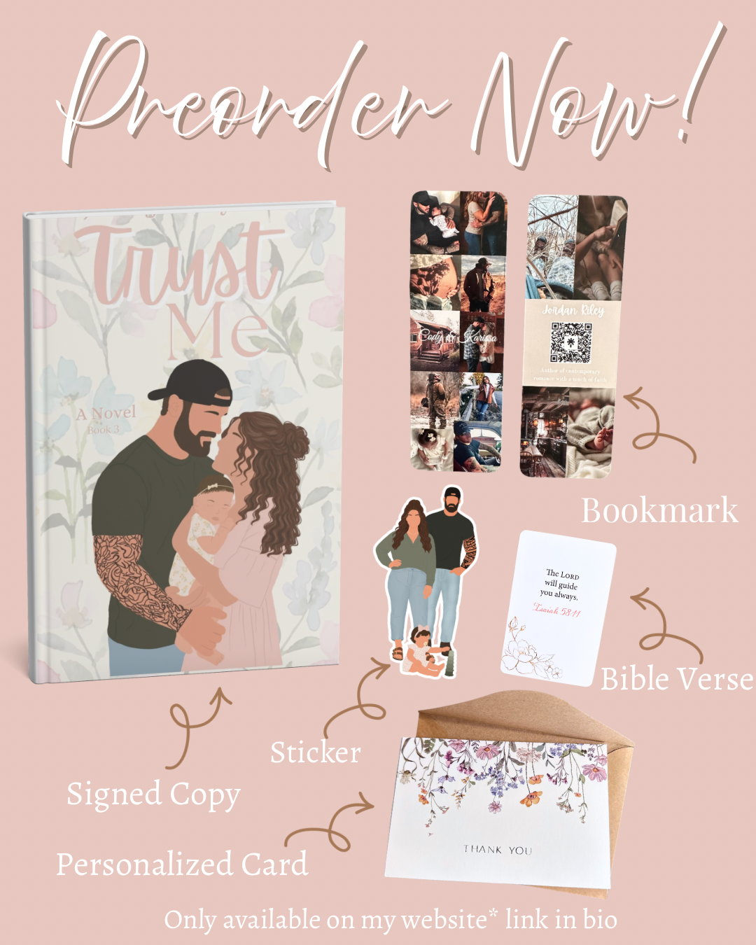 ‘Trust Me’ PREORDER, Signed copy + Merch - Releases 1/20/26