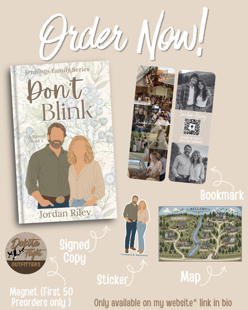 Don’t Blink ~ Signed ~ Jennings Family Series Book 5