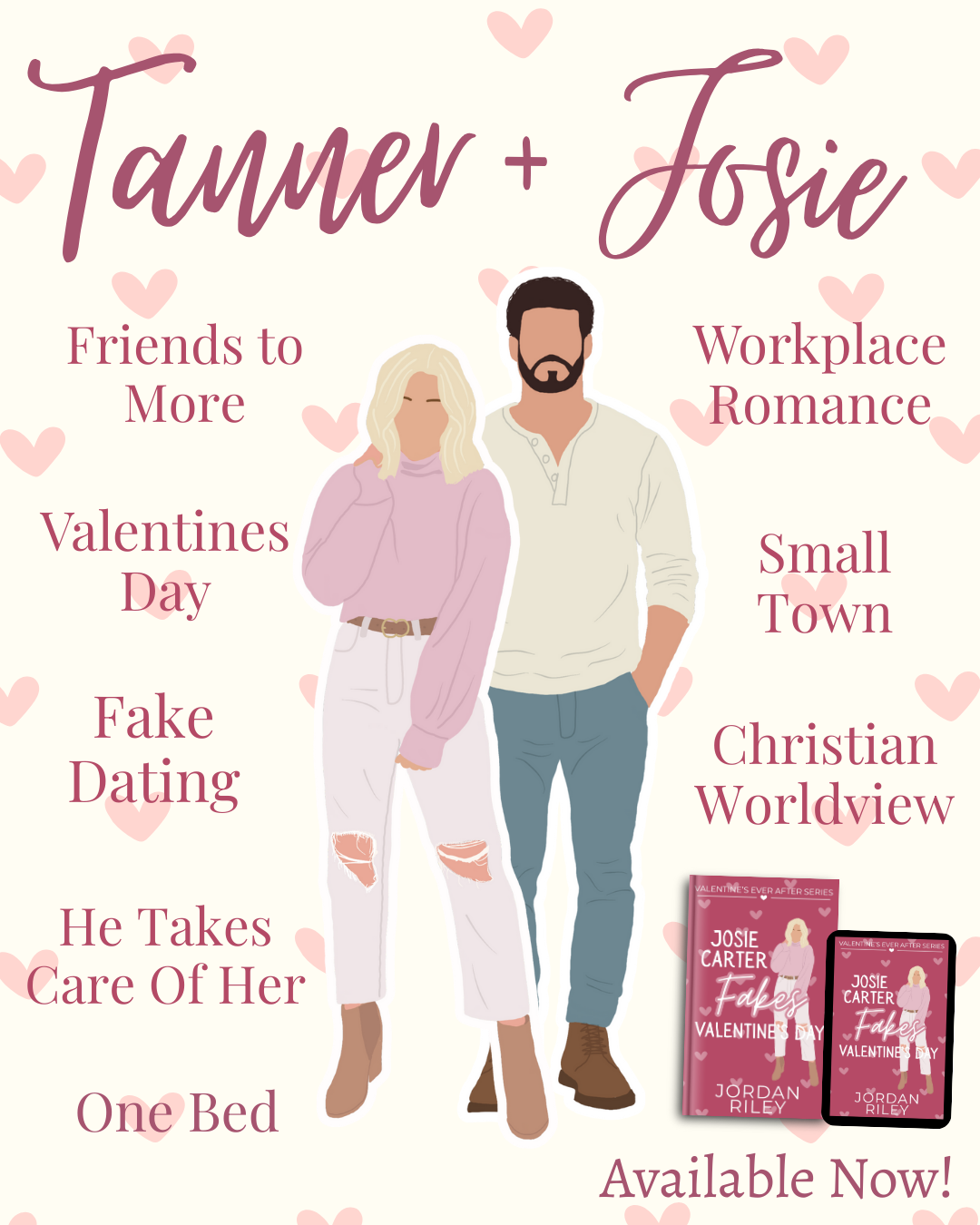 Josie Carter Fakes Valentine’s Day ~ A Novella ~ Signed