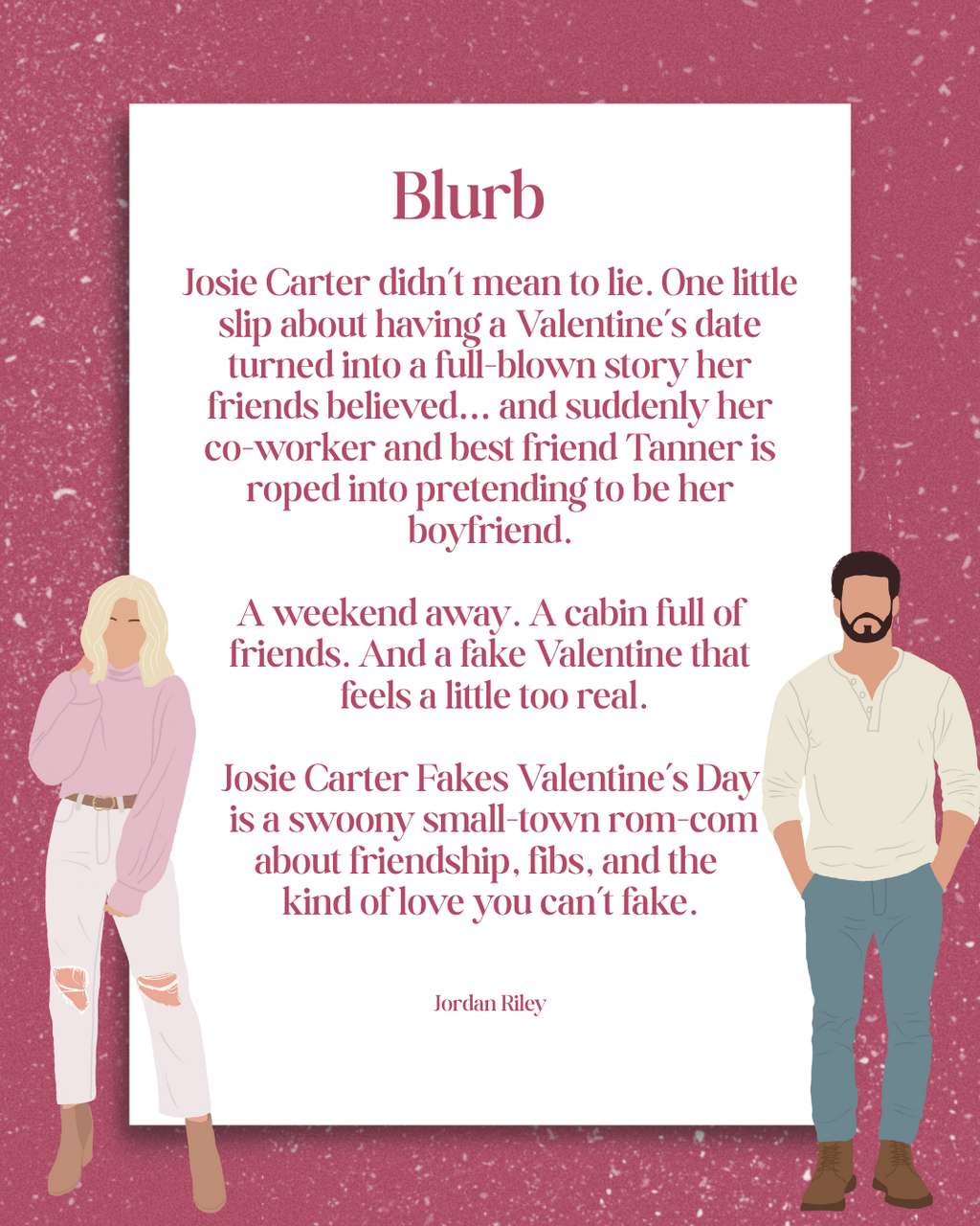 Josie Carter Fakes Valentine’s Day ~ A Novella ~ Signed