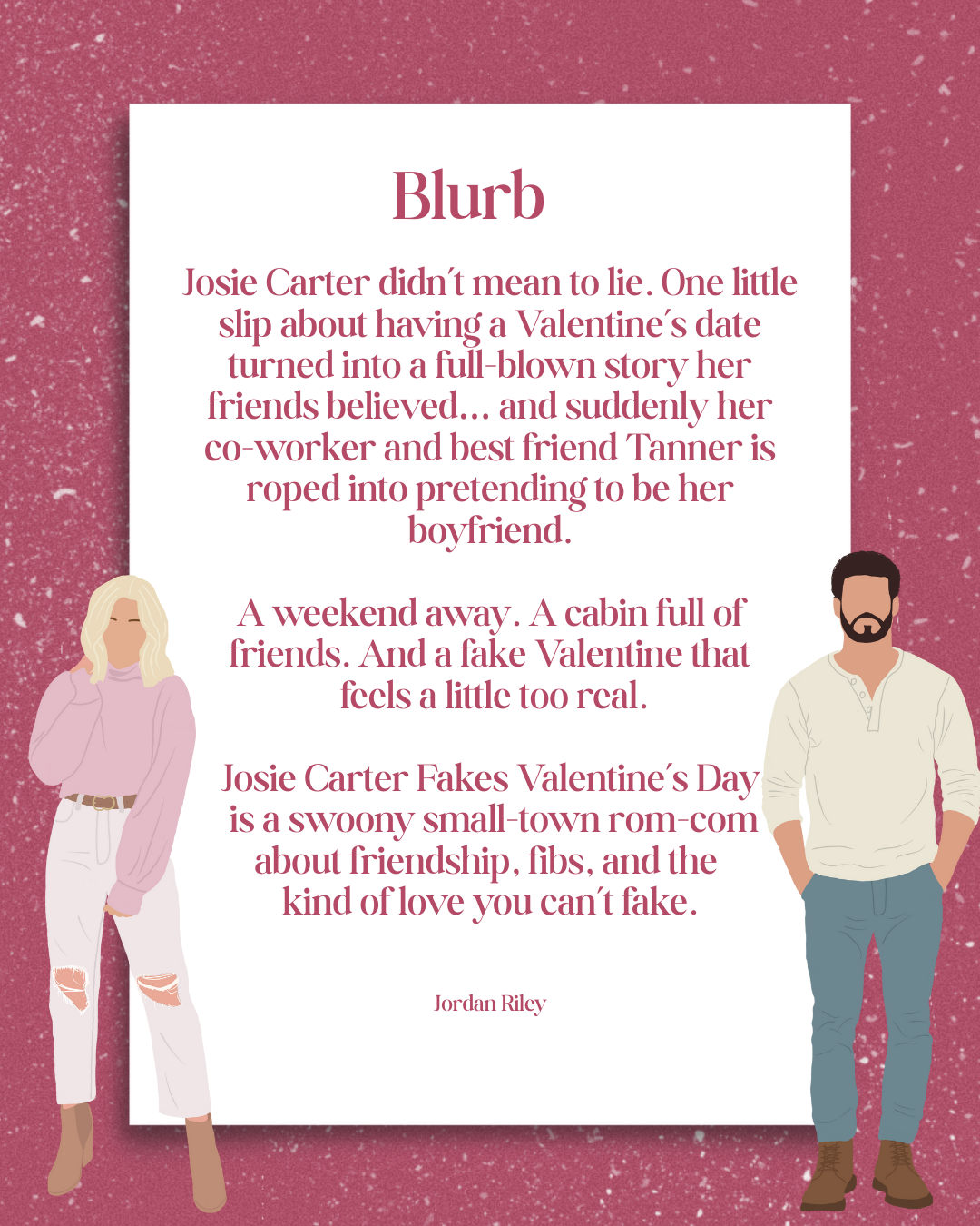 Josie Carter Fakes Valentine’s Day ~ A Novella ~ Signed