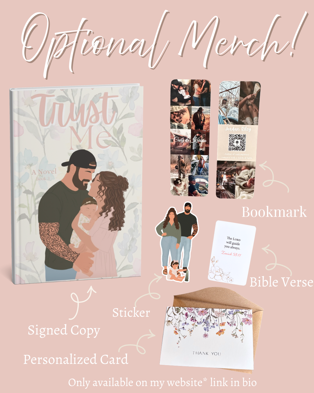 ‘Trust Me’ Signed copy + Merch